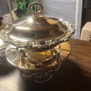 Elegant Silver plated Chafing Dish